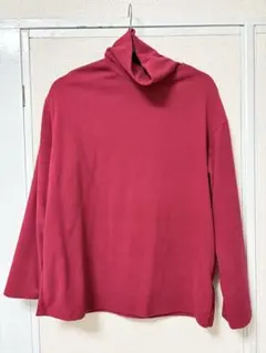 Dazy 赤 レッド系　タートルネック セーター 長袖