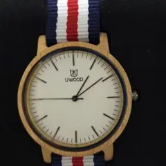 木製オシャレ時計