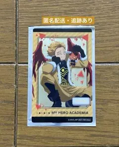 僕のヒーローアカデミア　ナムココラボ　特典　ランダム　クリアカード　ホークス　★