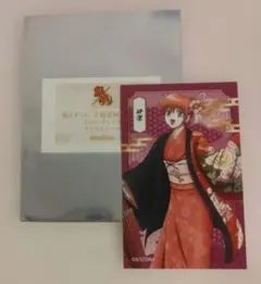 銀魂 マルイ 片面花柄和装 トレーディングフルセット 特典付き 銀魂 マルイ 片面花柄和装 トレーディングコンパクトクリアシート 神楽