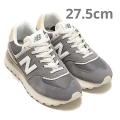 【中古】New Balance U574LGDB GRAY(27.5cm)