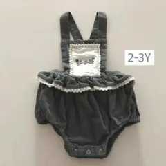 新品未使用 little cotton clothes ロンパース 2-3Y