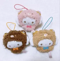 サンリオ　こぎみゅん　ラテクマ　ラテクママスコット　３種　プライズ品