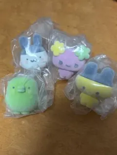 たまごっち　カプセルフロッキーズ　まめっち　くちぱっち　ふらわっち　みみっち