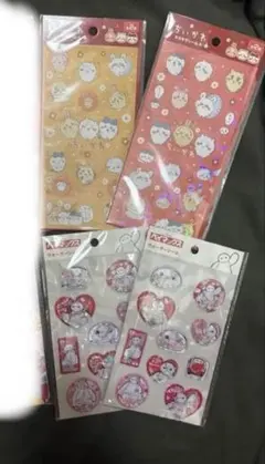 シール　ちいかわ　ベイマックス　ウォーターシール