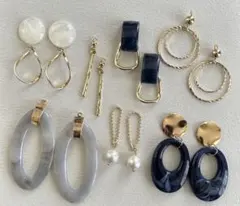 ハンドメイドピアスセット　まとめ売り