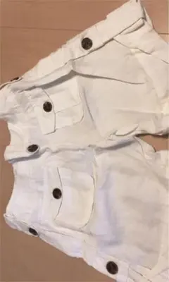 ZARA リネン　ハーフパンツ　美品