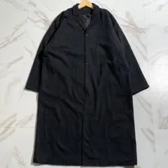 美品 2021年モデル ムジラボ 再生ウール混チェスターコート 尾花大輔 リネン