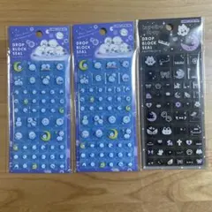 カミオジャパン　DROP BLOCKシール　3枚セット