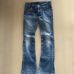 Something Girl ブーツカットデニム