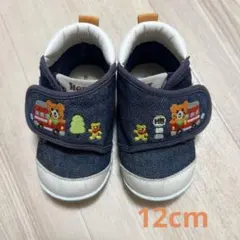 ホットビスケッツ◆ミキハウス◆ファーストシューズ◆マジックテープ式 12cm