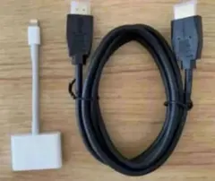 【純正】Lightning -Digital AVアダプタA1438 Apple