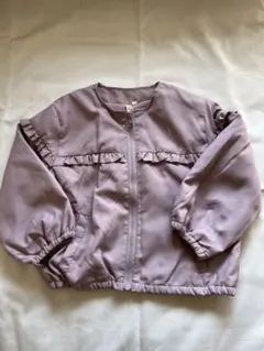 ノーカラー ボアジャケット