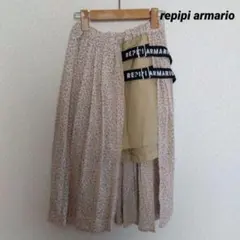 【限定価格】repipi armario ハーフパンツ 花柄 プリーツスカート付