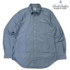 USA製【ブルックスブラザーズ】オックスフォードポロカラーシャツ　リージェント