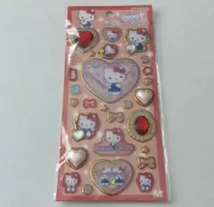ハローキティ♥︎赤♥︎キラキラジュエルシール♥︎正規品♥︎サンリオ①