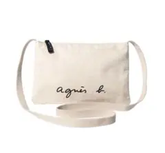 agnes b.　アニエスベー　ミニクロスボディバッグ　アイボリー