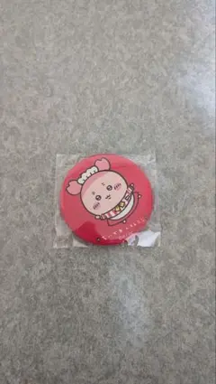 ちいかわレストラン　マット缶バッジ　古本屋(カニちゃん)
