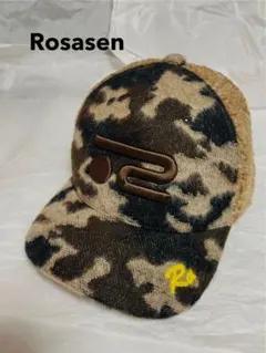 ロサーセン ゴルフキャップ 冬季 カモフラ柄★新品 ROSASEN