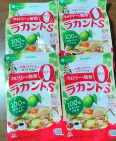 サラヤ ラカントS 顆粒 580g×4袋 新品未開封のサムネイル