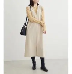 2way 洗えて着回せるジャンスカ ワンピース　ス25