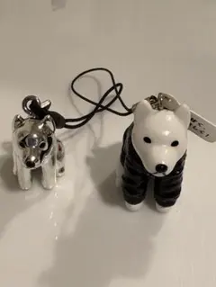 ソフトバンク　お父さん　ストラップ　2個セット