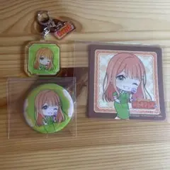 西武園 学マス コースター アクキー 缶バッジ 紫雲清夏