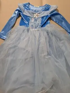 美品☆子供用ドレス ブルー 140cm