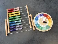 IKEA 百玉そろばん・時計セットのサムネイル