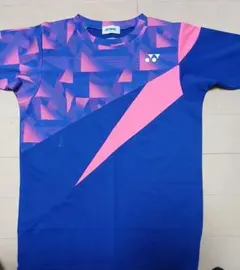 YONEX バドミントンウェア SS 青/ピンク