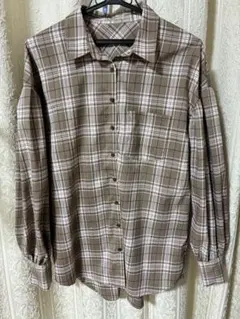 NICE CLAUP チェックシャツのサムネイル