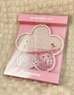 スターバックス スタバ SAKURA2026 コースター シャイニーピンク