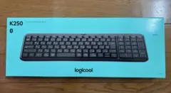 【10月購入】logicool K250 Bluetoothワイヤレスキーボード