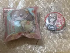 にじさんじ×くら寿司 フレン•E•ルスタリオ クッションチャーム•缶バッチ