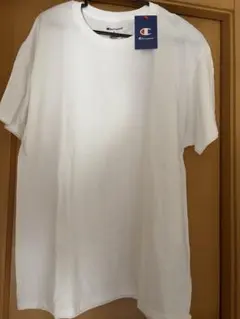 Champion ホワイト クルーネック Tシャツ L