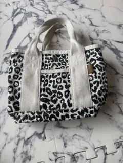 [最終値下げ！！]ミニトートバック　レオパード柄