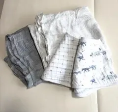 エイデンアンドアネイ　バーピービブ2枚おくるみ2枚セット