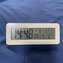 電波デジタル時計　卓上　単四電池2本セット