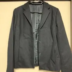 COMME CA ISM レディースストライプ テーラードジャケット