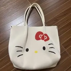 ハローキティ トートバッグ アイボリー