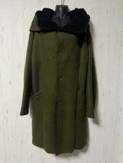 ボアロングコート