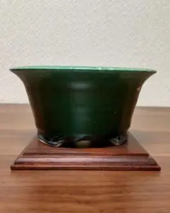 669.美功 琉璃釉丸鉢 盆栽鉢 植木鉢 12.2*6cm 楽天市場】美功鉢の通販