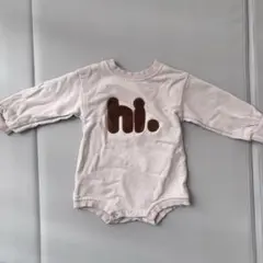 ロンパース 6-9M ベージュ