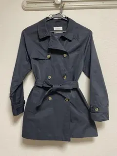 ZARA GIRLS トレンチコート　濃紺　11/12歳