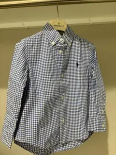 Ralph Lauren チェック柄 長袖シャツ 3T