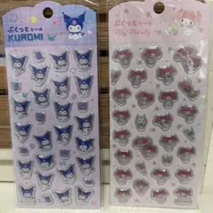 【日本正規品】サンリオキャラクターズ ぷくっとシール クロミ マイメロディ