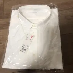 ホワイト 長袖シャツ XXL 新品UNIQLO(ユニクロ)