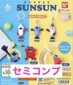 スンスン　PUPPET SUNSUN めじるしアクセサリー　セミコンプリート