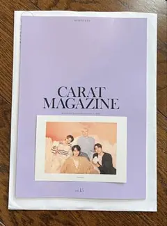 SEVENTEEN 会報誌vol.15&グリーティングカード　最新　ファンクラブ