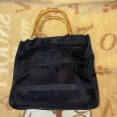 美品★バンブー風バッグ★これからの季節に✨